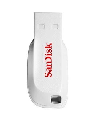 detail SanDisk FlashPen-Cruzer Blade 16 GB bílá