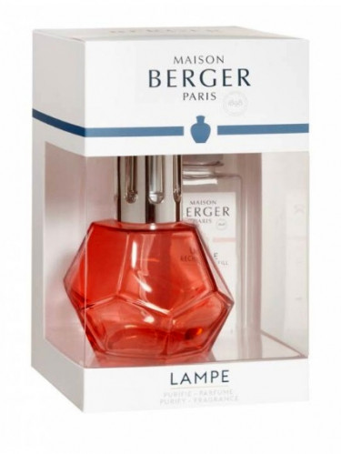 Maison Berger GEOMETRY red, lampa, Paris Chic náplň 250ml