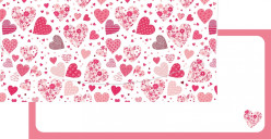 Alvarak Dárková obálka na peníze a poukázky 22507 - srdíčka