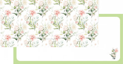 Alvarak Dárková obálka na peníze a poukázky 22513 - bílé růže