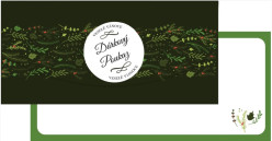 Alvarak Dárková obálka na peníze a poukázky 225-587 zelené