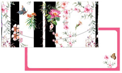 Alvarak Dárková obálka na peníze nebo poukázky 22334 - květinová