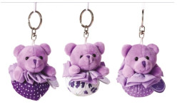 Esprit Provence MEDVÍDEK KLÍČENKA s levandulí, mix / cena 1ks