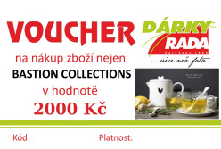 Bastion Collections VOUCHER na nákup v hodnotě 2000 Kč