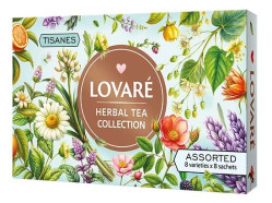 LOVARÉ - 8x8sáčků HERBAL TEA COLLECTIONS Tisanes