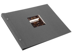 Šroubkové album klasik 39x31cm Goldbuch 28525 BELLA VISTA grey