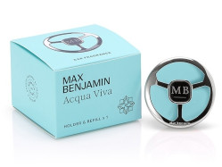 Max Benjamin Vůně do auta ACQUA VIVA, clip + náplň