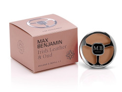 Max Benjamin Vůně do auta IRISH LEATHER & OUD, clip + náplň
