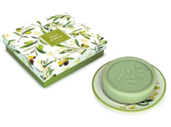 Esprit Provence KVĚT OLIVOVNÍKU, tuhé mýdlo + mýdlenka