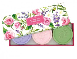 Esprit Provence Dárková sada tuhých mýdel 3x 100g