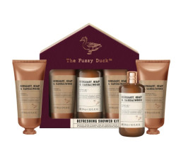 Baylis&Harding Bergamot, Hemp, Sandalwood, sada péče o tělo, 3dílná