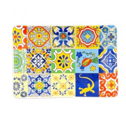 Mýdlenka keramická LABEL PROVENCE barevné dlaždice