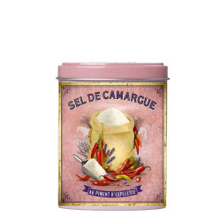 Esprit Provence Bylinky v plechovce 120g - Sůl s papričkou Espelette