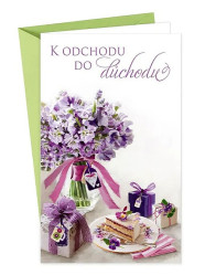Argus Přání k odchodu do důchodu (dámské)