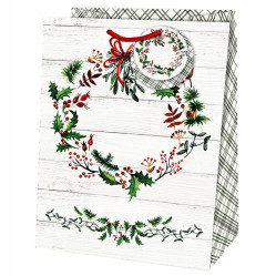 Alvarak Dárková taška TM - ADVENTNÍ VĚNEC - 23x19x10,2cm