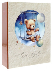 Fotoalbum 10x15/304 bez popisu Gedeon OH BABY hnědý bok