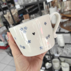 Bastion Collections Hrnek BLUE DAISIES, 300ml