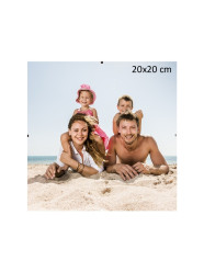 Clip rám FANDY průhledný plast 20x20 cm