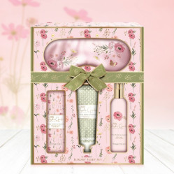 Baylis & Harding Dárková sada pro klidný spánek - Růže, Vlčí mák & Vanilka, 4ks