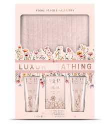 Grace Cole Peony, Peach & Raspberry, set s kosmetickou taštičkou