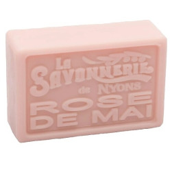 La Savonnerie Tuhé mýdlo 100 g - MÁJOVÉ RŮŽOVÉ MÝDLO