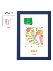 Rámeček dřevěný Icar PINIA 17 30x40 tmavě modrý