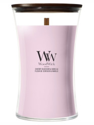 Vonná svíčka WoodWick Cherry Blossom & Vanilla, velká 609 g