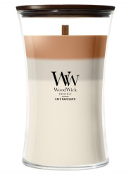 Vonná svíčka WoodWick Trilogy Café Macchiato, velká 609 g