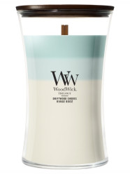 Vonná svíčka WoodWick Trilogy Driftwood Shores, velká 609 g