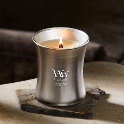 WoodWick MELANITE MIST, střední svíčka 275g