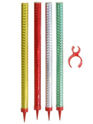 Dortová fontána velká 24cm s držákem na láhev / 4ks