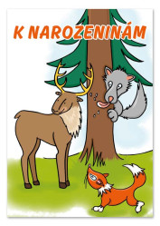 Ditipo Hrací přání HAJNÝ JE LESA PÁN / Jaroslav Uhlíř