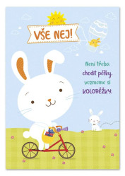 Ditipo Hrací přání KOLOBĚŽKA / Dagmar Patrasová