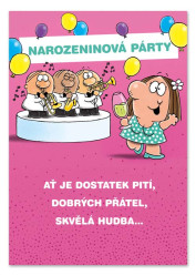 Ditipo Hrací přání BOKY JAKO SKŘÍŇ / Ewa Farna (narozeninová párty)