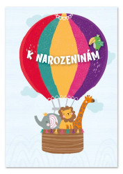 Ditipo Hrací přání NAROZENINOVÁ / Míša Růžičková