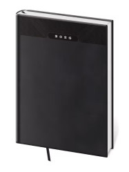 Helma 365 Denní diář A4 2026 - Print Classic černý