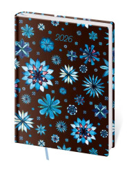 Helma 365 Denní diář B6 2026 Vario Lyra - Nocturno