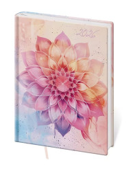 Helma 365 Denní diář B6 2026 Vario Lyra - Aura