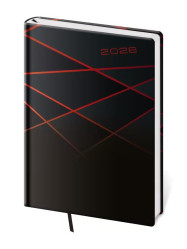 Helma 365 Týdenní diář A5 2026 Vario - Black design