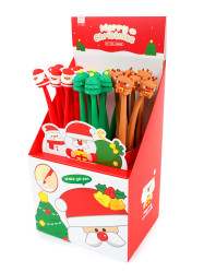 Fandy Gelové pero Silky 28 MERRY CHRISTMAS mix / 1 ks