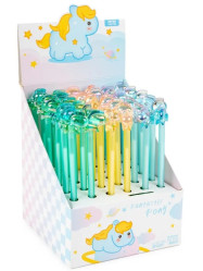 Fandy Gelové pero 02 Rainbow Pony mix / cena 1ks