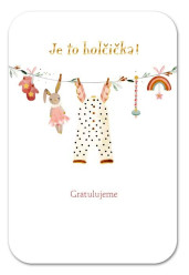 Ditipo Blahopřání K - JE TO HOLČIČKA!