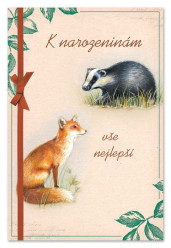 Ditipo Blahopřání GK - K narozeninám (myslivecké)