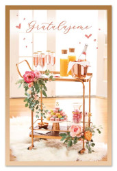 Ditipo Blahopřání K - GRATULUJEME, svatební