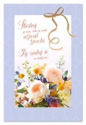 Ditipo Blahopřání K - Šťastný je ten, kdo si umí užívat života...