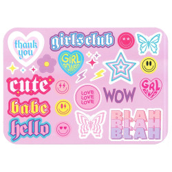 Albi Pohlednice se samolepkami - GIRLS CLUB