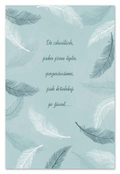 Ditipo Blahopřání GK - Ve chvílích, jako tyto... (kondolence)