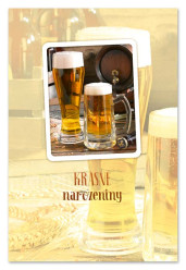 Ditipo Blahopřání K - Krásné narozeniny - PIVO