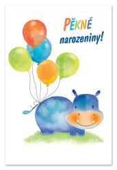 Ditipo Blahopřání GK - Pěkné narozeniny - HROCH