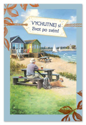 Ditipo Blahopřání L - Vychutnej si život po svém.